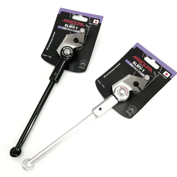 일본 미노우라 BMX 접이식 자전거 킥스탠드, 알루미늄 합금, 브롬톤 버디 접이식 자전거 미니 벨로 자전거 스탠드 지지대