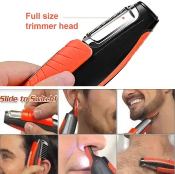 

Multifunction Electric Shaver For Men Eyebrow Ear Nose Hair Trimmer Hair Removal Shaving Beard Face Hair Clipper Razor