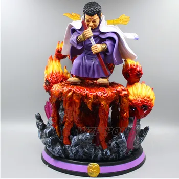 

27cm One Piece Navy Headquarters Senior General Issho Battle Ver Statue PVC Wisteria Tiger Action Figure Model Figurine Toys