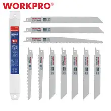 

WORKPRO 5/10Pcs Reciprocating Saw Blades Handsaw Multi Saw Blades For Wood/Metal/Pruner Fast Cutting Power Tools Accessories