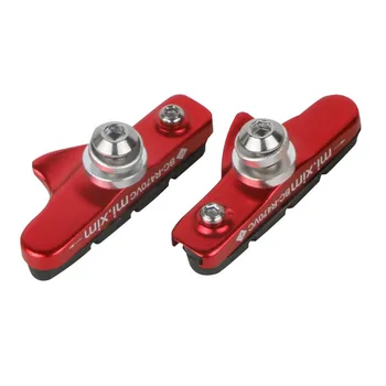 

New Hot! One Pair Mountain Road Bike Brake Pads MTB V-Brake Holder Rubber Blocks Bicycle Braking Cycling Brake pads Accessories