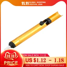 Алюминиевый металлический отпаивающий насос, всасывающий оловянный пистолет, паяльная присоска, ручка для удаления, Вакуумный паяльник, ручные сварочные инструменты