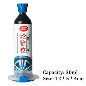 

Car tire repair glue 30ml Car Motorcycle Repair Tool Motorcycle Tire Damage Repair Car Tire Rubber Repair Special Glue for Auto