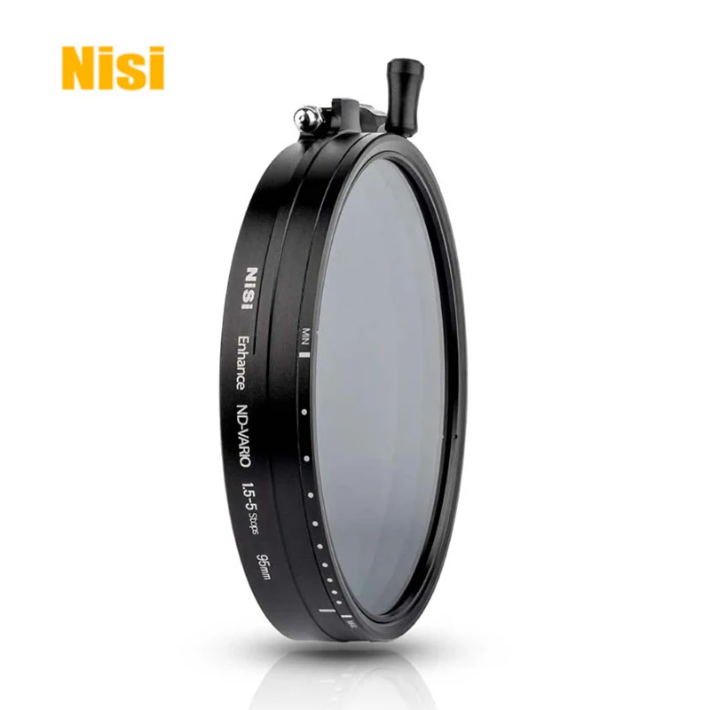 NISI ND-VARIO 1 5-5 остановок Улучшенный фильтр для объектива камеры 95 110 114 мм объектив