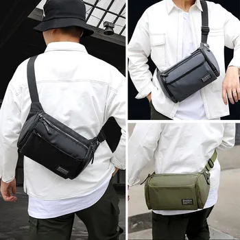

Luxury Brand Chest Bag Men Messenger Bag Crossbody Bags for Shoulder Sling Bag Male Waterproof Short Trip mobile phone bag 2020