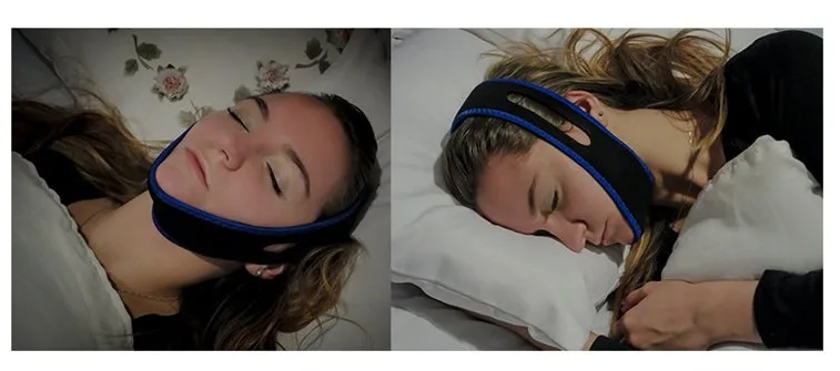 Для мужчин и женщин Snore Band Anti-snore Band Chin Tow Rope храп повязка на подбородок предотвращает вытеснение подбородка фермы