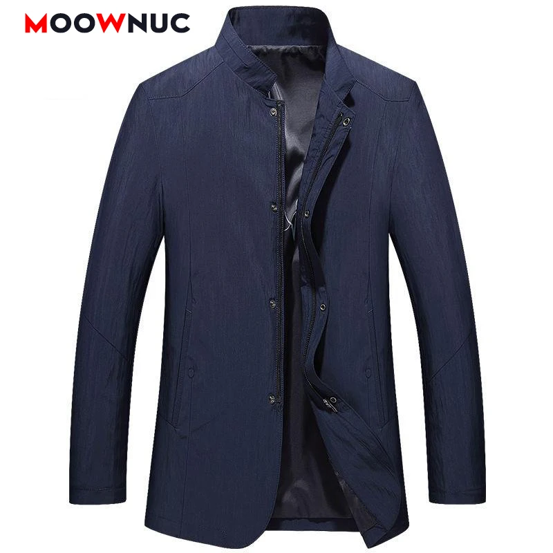

Jacket 2020 Windbreaker Blouse Mlb Fashion Blazer New Spring Coats Coverall Casual Male Hombre MOOWNUC Brand Men Smart Slim Fit