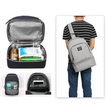 

Outdoor Insulated Backpack Cooler Camping Travel Storage Pouch