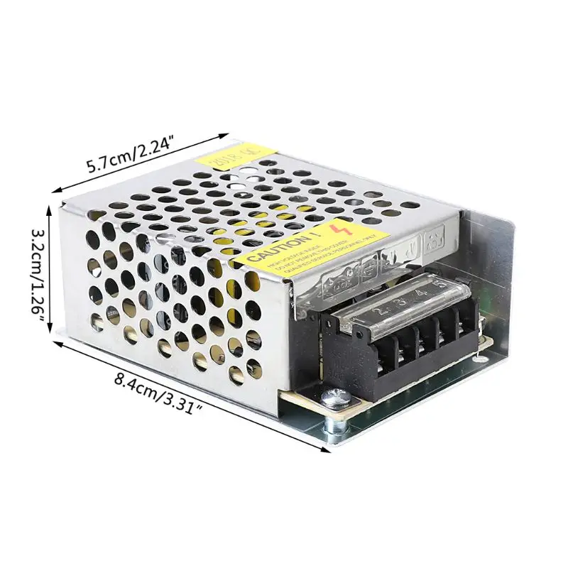 

Drop Shipping AC 110V-220V to DC 24V 1A Switch Power Supply Driver Adapter LED Strip Light