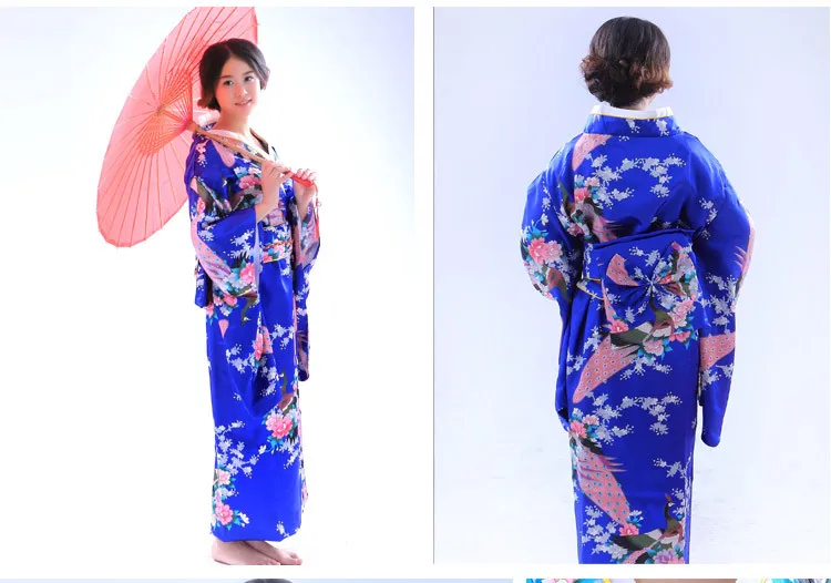 Японское женское традиционное кимоно платье сценические костюмы японская юката винтажная японская одежда традиционное японское кимоно