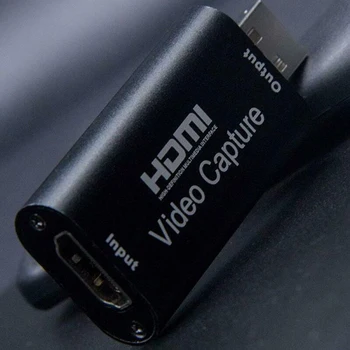 

Mini USB2.0 1080P HD HDMI Video Capture Card For Game/Video Live Streaming Support Maximum Output Resolution Up To 1080P