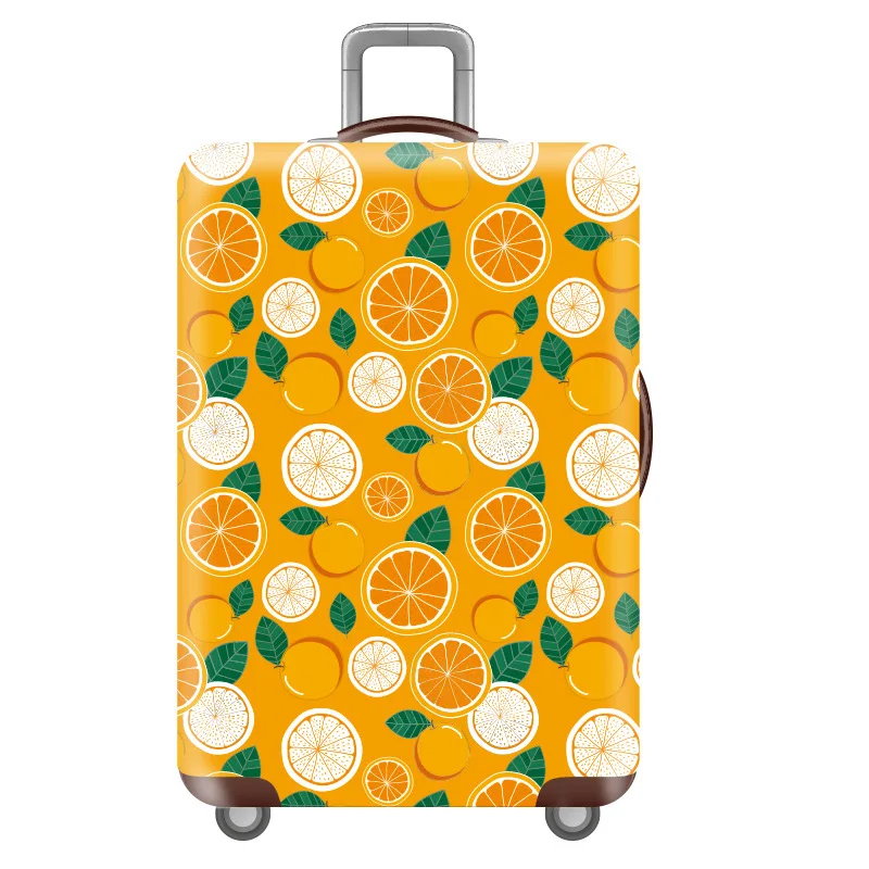 Дорожный багажный чехол, Эластичный Защитный чехол для багажа, подходит для 18-32 дюймов, уплотненный чехол на колесиках, чехол для костюма, пылезащитный чехол - Цвет: 13  Luggage cover
