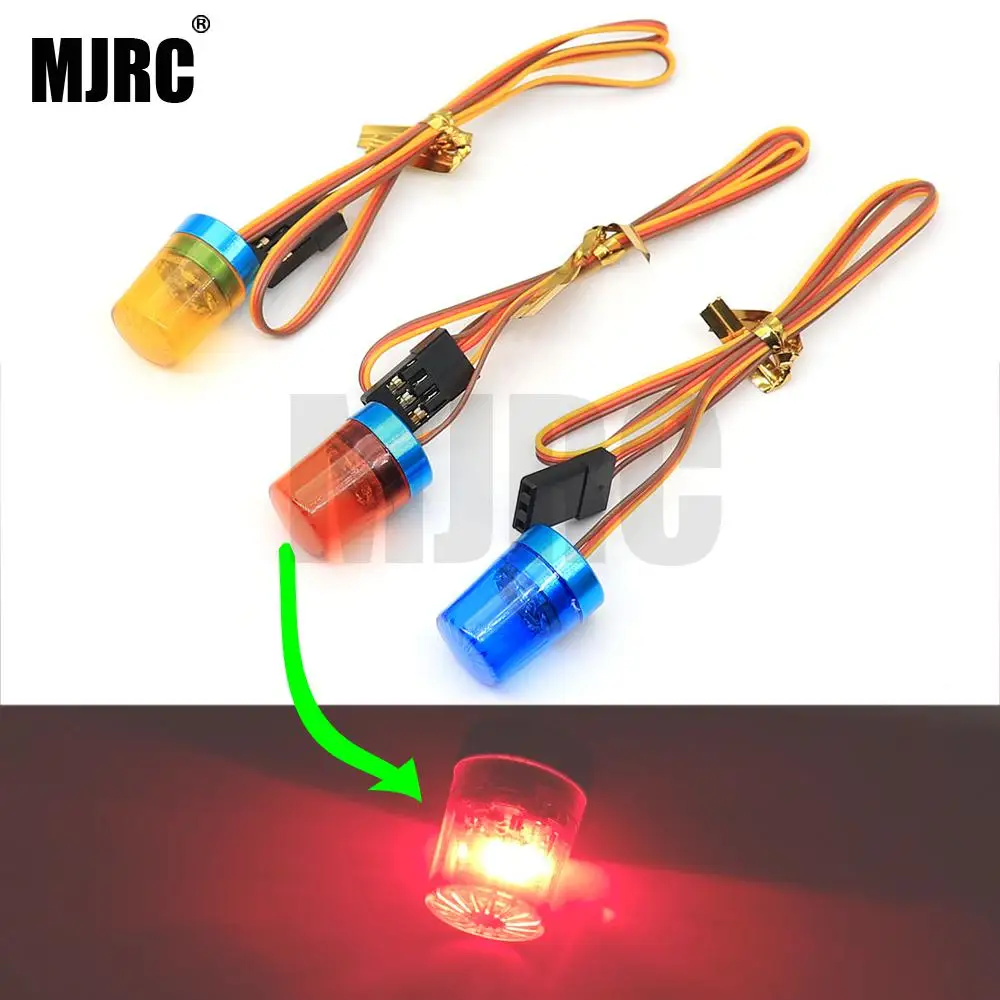 

Multi-function LED Lamp Strobing-blasting/Flashing/Rotating Light for 1/10 RC Model Car 1:14 Tamiya Tractor RC Engineering Truck