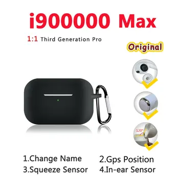 

Original i900000MAX TWS Rename Bluetooth Earphones 8D Super Bass Earbuds Wireless Earphone For Smartphone PK i9000 TWS i90000max