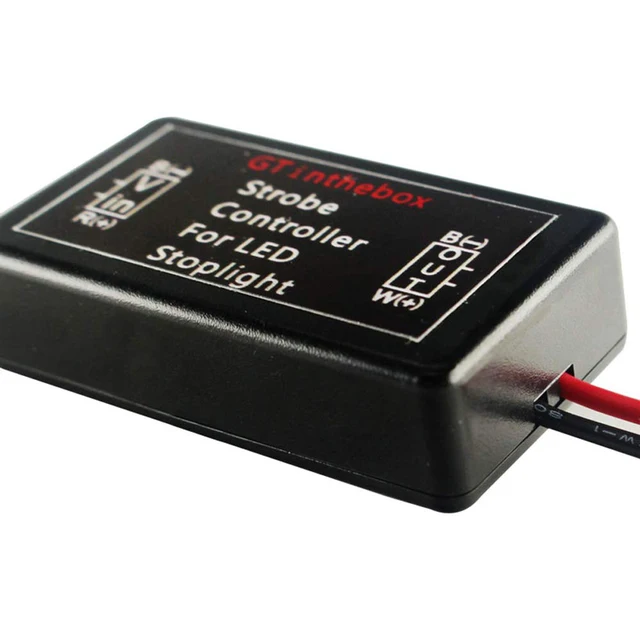 Modulo Lampeggiatore LED Per Auto E Moto - DC9-26V, 16 Modalità Regolabili, Controller Luci Strobo, Confezione Da 4 - Foto 8