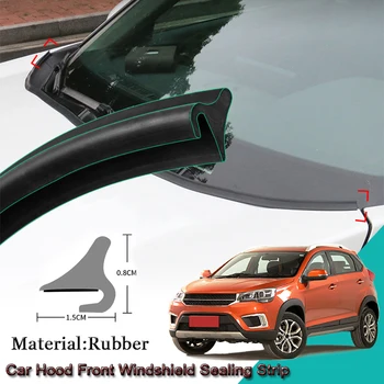 

DIY Car Seal Strip Windshied Spoiler Filler Protect Edge Weatherstrip Strips Sticker Accessories For Chery Tiggo 3X 2016-2020