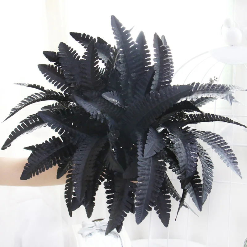 Elegant Burgundy Persian Grass Artificial Floral Arrangement for Wedding and Home Decor