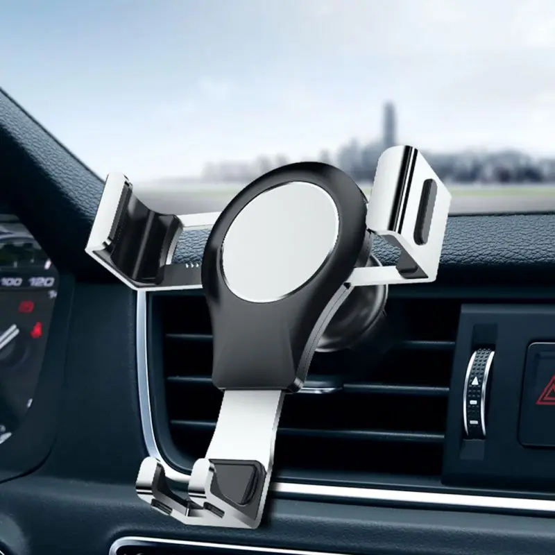 

Car Phone Holder Universal Gravity Air Vent Mount Stand For Phone in Car No Magnetic Auto Mobile Holder Smartphone Support Cell