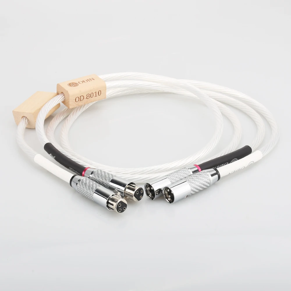 Najtaniej Supreme Reference interconnects kabel Audio z kablem XLR z włókna węglowego, zbalansowany męski żeński kabel HIFI
