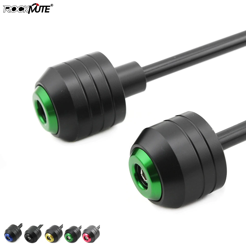 

POM Wheel Protector For SUZUKI GSR600 2006 2007 2008 2009 2010 Motorcycle Front Rear Axle Fork Crash Sliders Pad