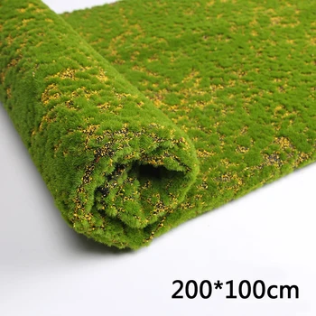 

Living Room Artificial Moss Accessories Fake Outdoor Green Plants Home
