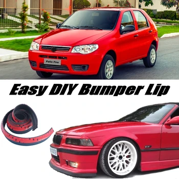 

Bumper Lip Deflector Lips For Fiat Palio Front Spoiler Skirt For Tuning View / Body Kit / Strip
