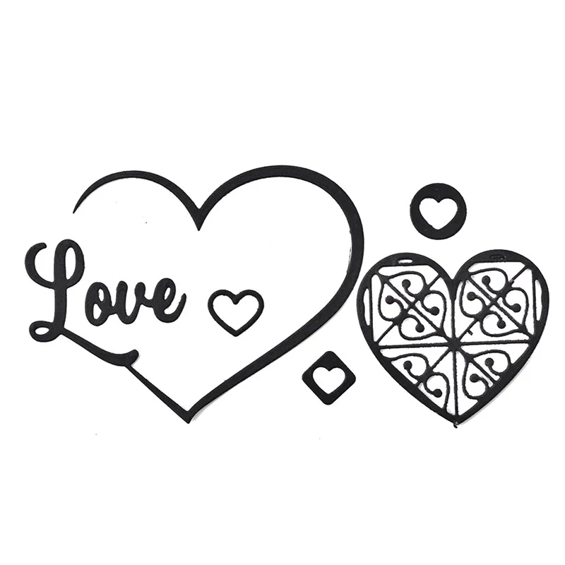 

Naifumodo Love Heart Metal Cutting Dies New 2019 for Craft Dies Scrapbooking Letter Dies Card Making DIY Embossing Die Cut Decor