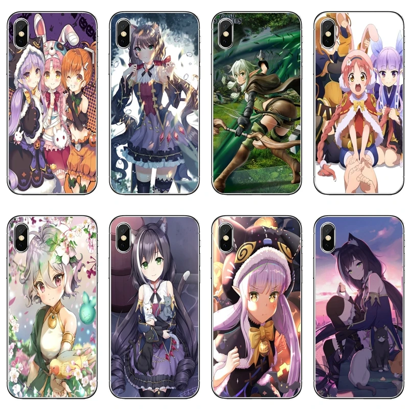 games Princess Connect Accessories Phone Case For iPhone 12 Mini 11 Pro Max XS Max XR X 8 7 Plus 6 6S Plus 5 5S SE 2020 iphone 6s plus phone case