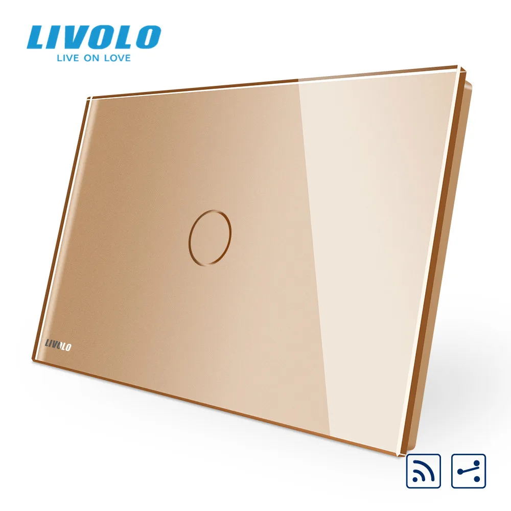 Livolo US C9Standard Wall Touch Switch interruptor