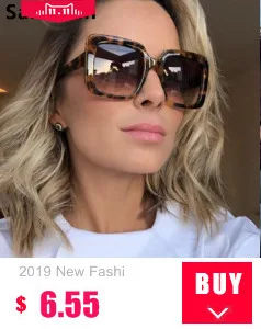 Большие квадратные брендовые солнцезащитные очки для женщин уникальный ...