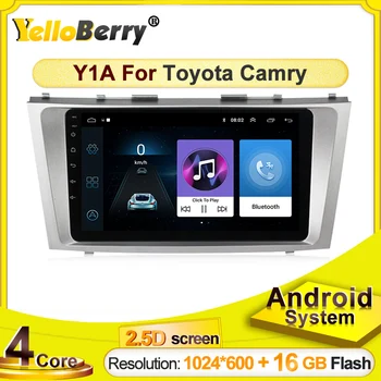 

Y series android systems 2.5D screen Car Radio Multimedia Video Player Navigation GPS for Toyota Camry 2007-2011 auto 2 din