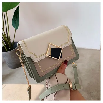 

Scrub Leather Mini Crossbody Bags For Women 2020 Chian Shoulder Bag Sac a Main Female Travel Handbags and Purses Evening Bags