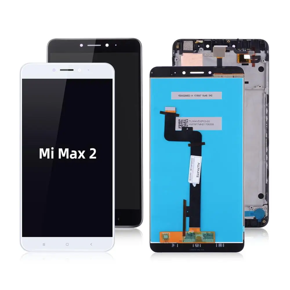 Оригинальный дисплей для Xiaomi Mi Max 2 ЖК сенсорный экран дигитайзер 10 Dotyk рамка Ramka ORYG