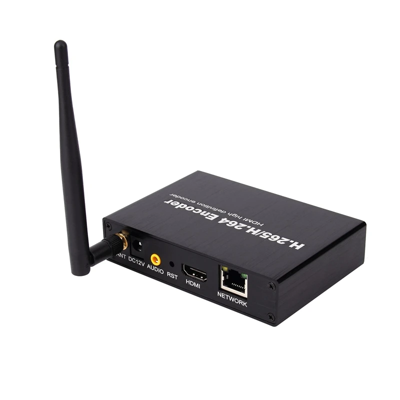 H.265 H.264 HDMI видео аудио Wifi кодировщик Iptvs Rtsp Rtmp Onvif HDMI кодировщик H265 для потоковая трансляция в прямом эфире(штепсельная Вилка европейского стандарта