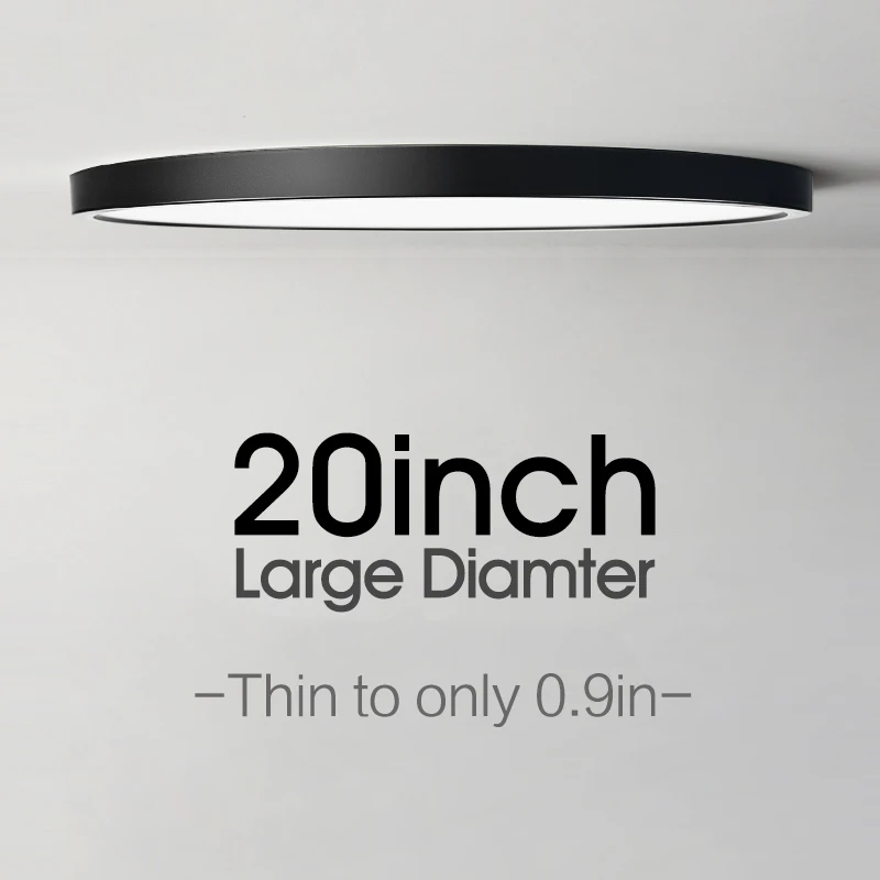 20inch BigSize Bedroom Ceiling Led Ceiling Lamps Room Lights Lighting Fixture Ultrathin Modern Led Ceiling Light For Living Room| |   - AliExpress