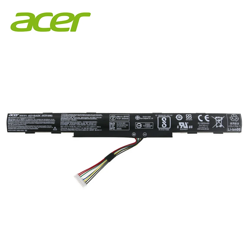 acer ноутбук батарея AS16A5K для acer Aspire E15 E5-475G 523G 573G 575G 774G E5-575G E5-575-59QB E5-575G-53VG AS16A7K