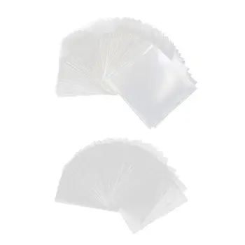 

100pcs Plastic Transparent Card Sleeves Magic Board Game Tarot Three Kingdoms Poker Cards 8.2*8.2/5.8*8.8cm D25 19 Dropship