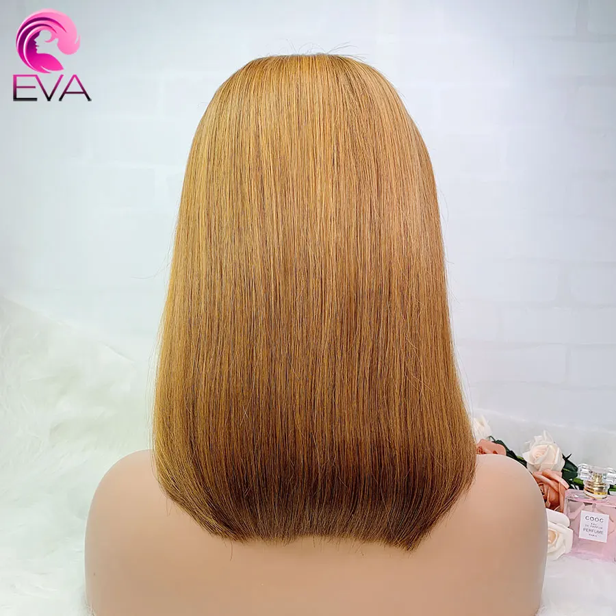 Eva Pro.Ratio Ombre 150% 13x6 Lace Front Human Hair Wigs Pre Plucked With Baby Hair Brazilian Remy Straight Hair For Black Women
