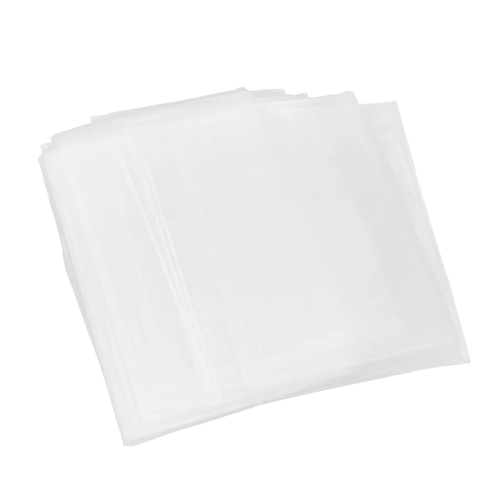 50Pcs Water Soluble PVA Bag Carp Fishing Bait Bags PVA Mesh Fast Dissolving Bags Carp Coarse Boilie Bait Bag Feeder Tackle Pesca