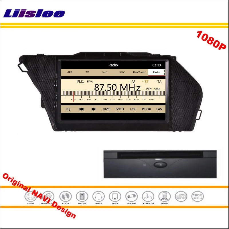 Автомагнитола для Mercedes Benz GLK X204 2014 2016 CD DVD плеер GPS навигация 1080P HD экран система