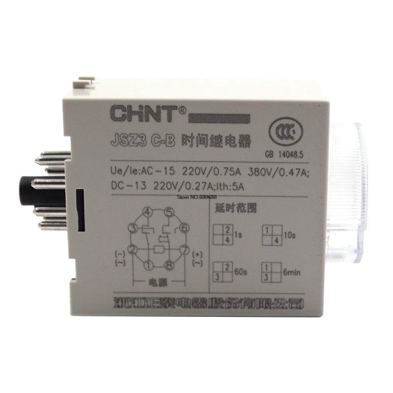 CHNT JSZ3C on Power Time Delay Relay Controller with Transient Contacts