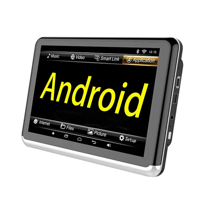 Backseat Car Android Headrest Monitor With 10.1” IPS Display WIFI