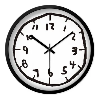 

3d Simple Modern Wall Clock Creative Design Pow Patrol Mute Kids Children's Room Wall Watch Quartz Wanduhr Mural