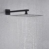 Matte Black Wall Mounted Bathroom Shower Rainfall  Shower Mixed Hot And Cold Water Mixer Tap Embedded Box Control Valve ► Photo 2/5