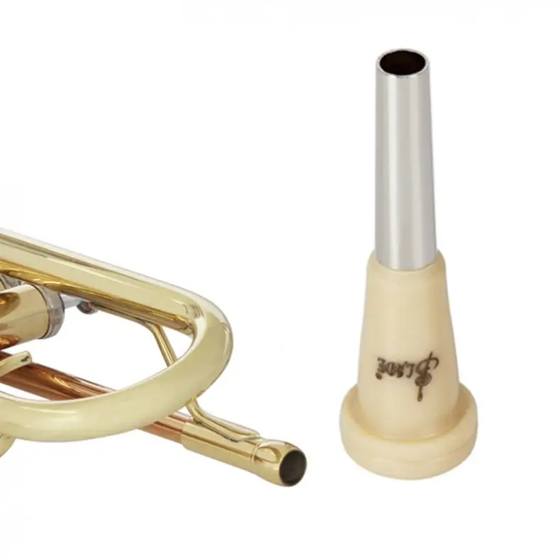 ABS Resin Metal Trumpet Mouthpiece Khaki Lightweight Trumpet Mouth