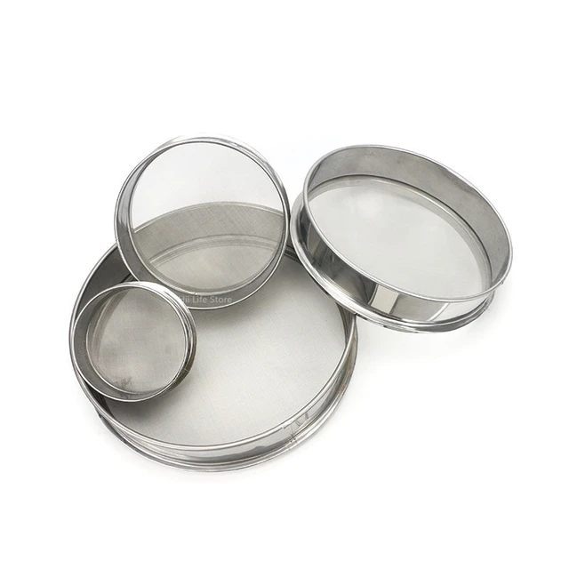 Ceramic Glaze Sieve Filter Sieve Stainless Steel DIY Polymer Clay