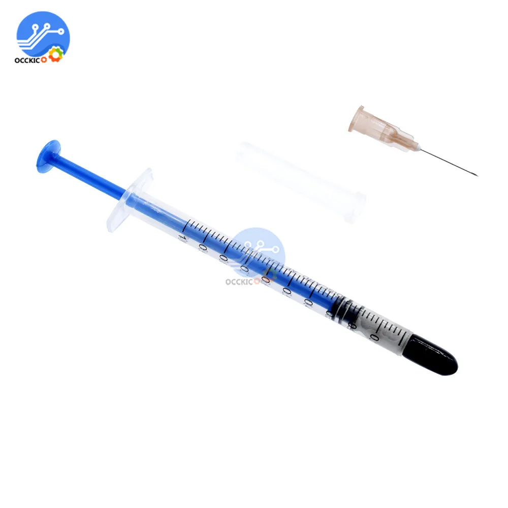 5Pcs/lot 0.2ML Silver Conductive Wire Glue Paste Adhesive Paint PCB Repair Application | Электроника