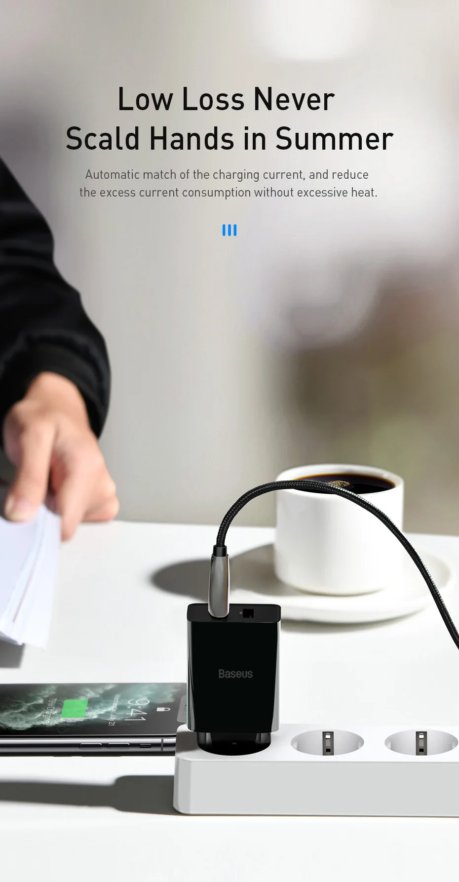 Baseus Mini Dual USB зарядное устройство 10,5 Вт для iPhone 11 Pro X 8 7 Plus Xs Max 5 в 2A портативное зарядное устройство для samsung Xiaomi huawei