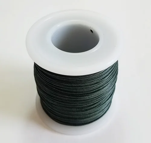 dark green Красочные водонепроницаемые льняные Вощеные нитки 150 м/рулон шпагата для шитья ручной работы аксессуары DIY - Цвет: dark green