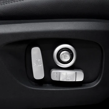 

Car Styling Interior Seat Memory Adjustment Button Frame Cover Trim 8pcs For Land Rover Range Rover Evoque L551 2019 2020